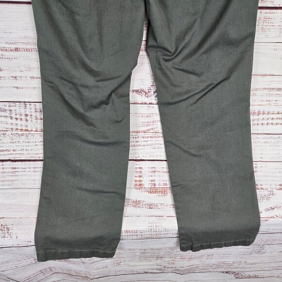 Vineyard Vines Mens Stretch Breaker Chino Pants Sz 34X30 Olive Green Cargo Golf - Picture 6 of 12